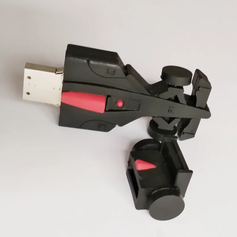  Низкая цена спортивный гаджет F1 гоночный автомобиль usb ручка привода для goodie сумка элементы ПВХ Усть диск 16GB