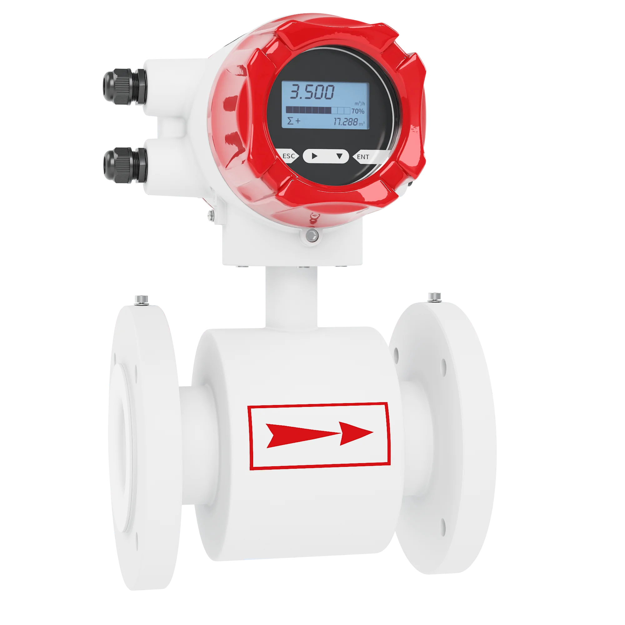 High Quality Custom Flow Meter Electromagnetic Magnetic Flowmeter