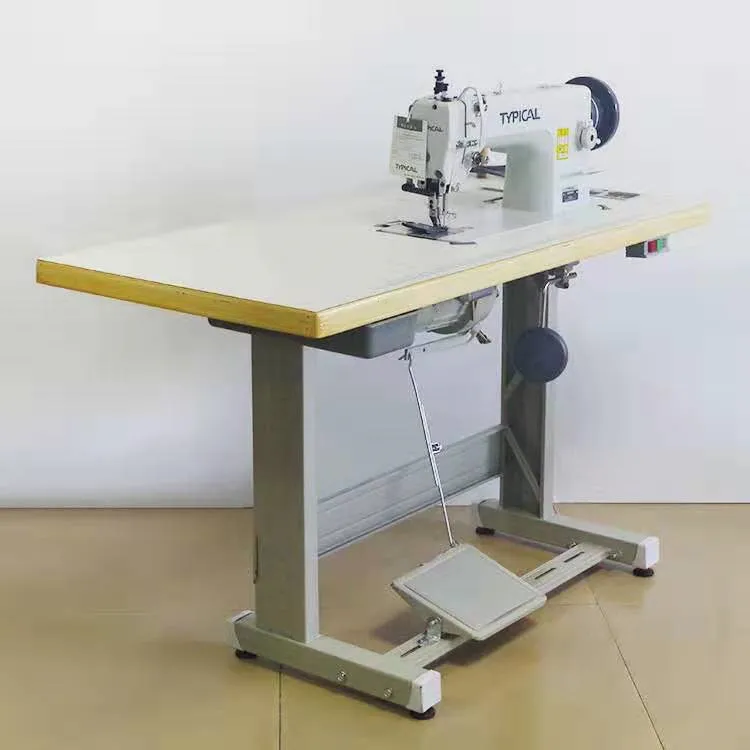 GC0303 walking foot big hook top and bottom feed sewing machine for canvas leather jeans tents sewing