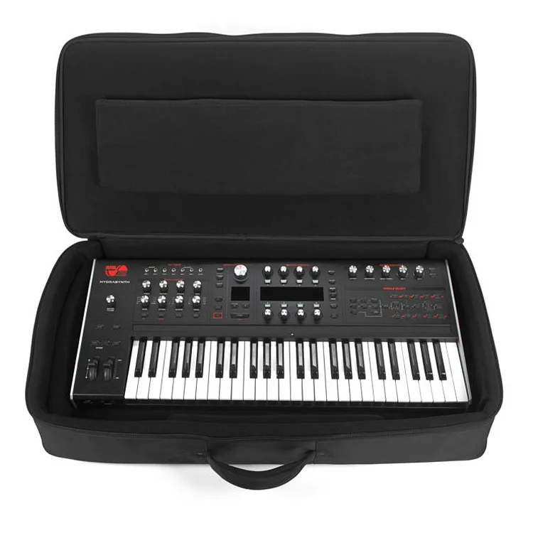Music keyboard backpack waterproof polyester piano gig bag keyboard bags 61 key with backpack carry