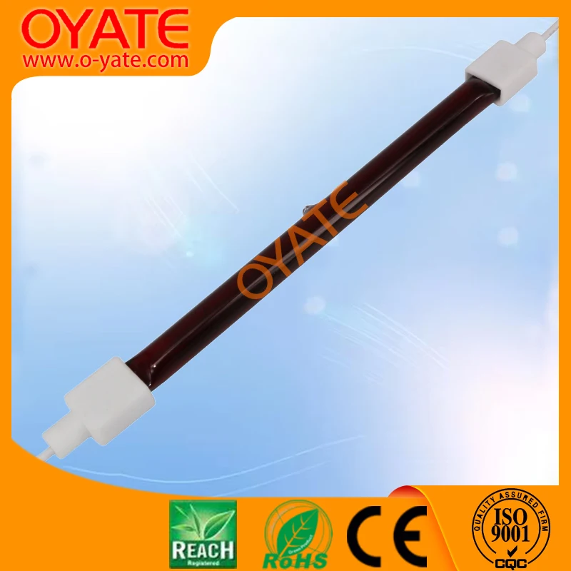 760mm 230v 2000w Ruby Quartz Infrared Halogen Heating Lamps for PET Blowing Machines