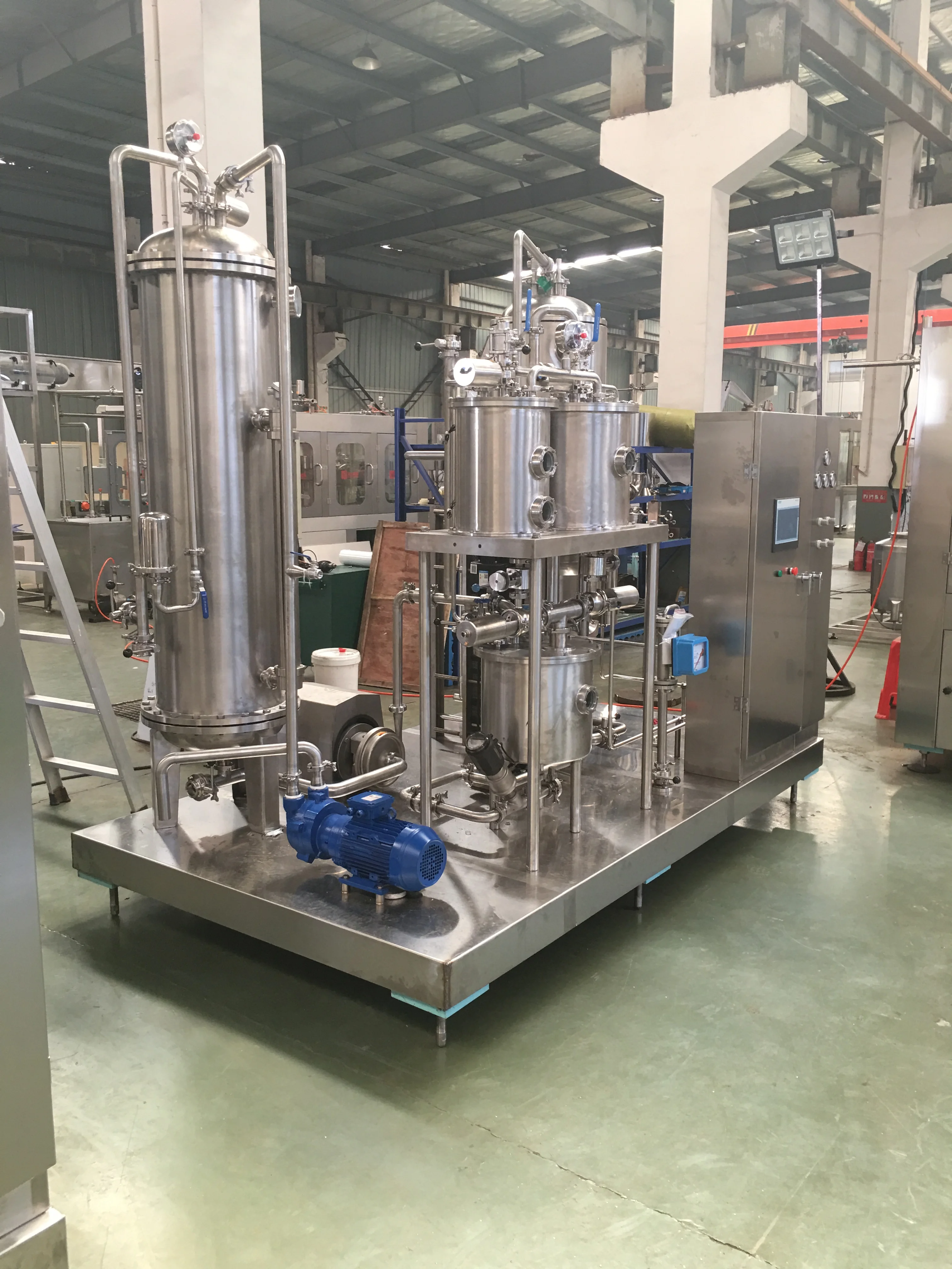  Смеситель для газированных напитков с высоким содержанием углекислого газа