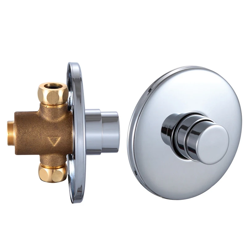 Washroom Accessories Conceal Mounted Brass Toilet Taps Flush Valve WC Taps and Shower Taps