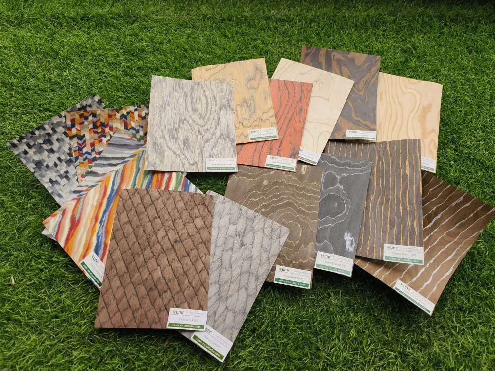 Vunir engineered wood veneer sample book recon wood veneer