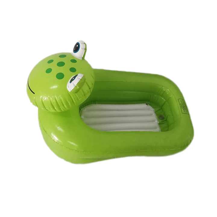 Portable Bathtub Eco-friendly PVC Frog Inflatable Baby Bathtub