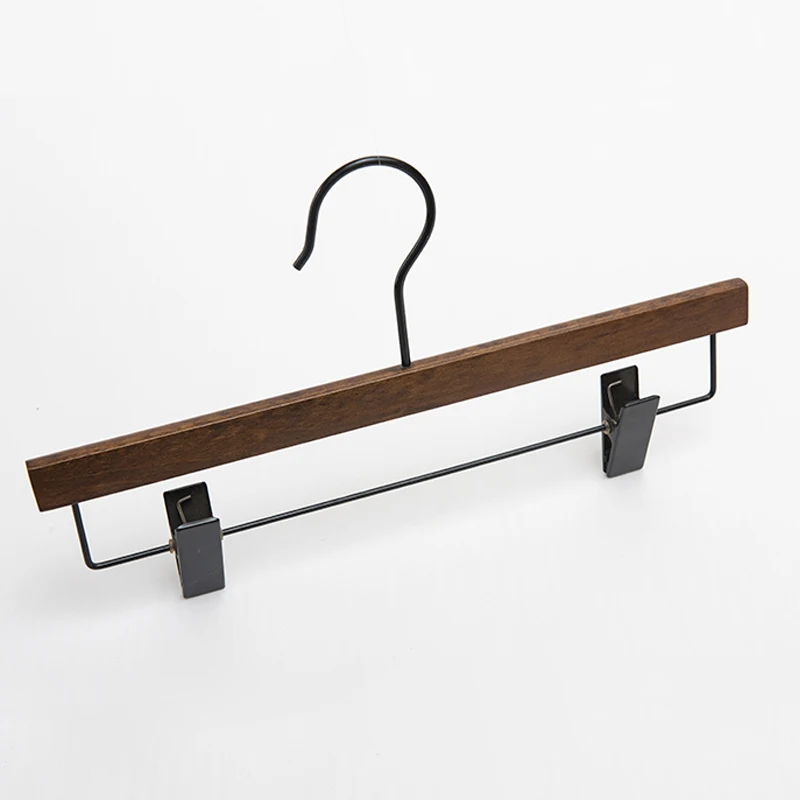 Deluxe Garment Hotel Brand Customized Wooden Hanger with
