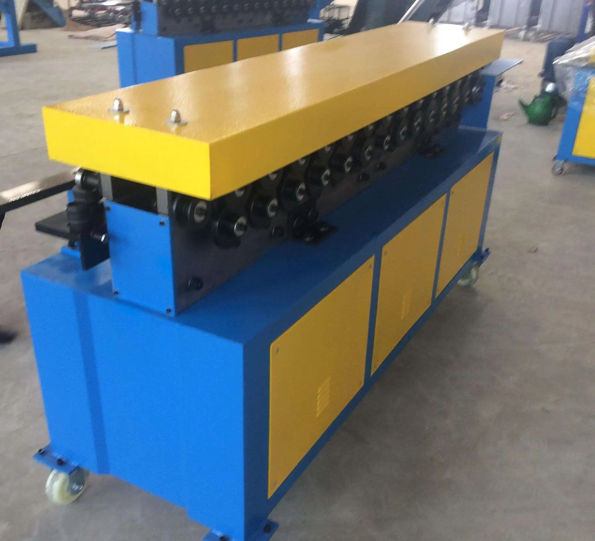 
TDF duct flange making forming machine for rectangular board and square air duct manufacture 