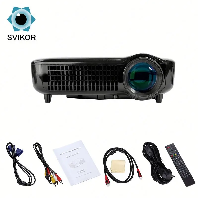 New upgrade 1080p full Full super clear 10000 1 home theatre projector