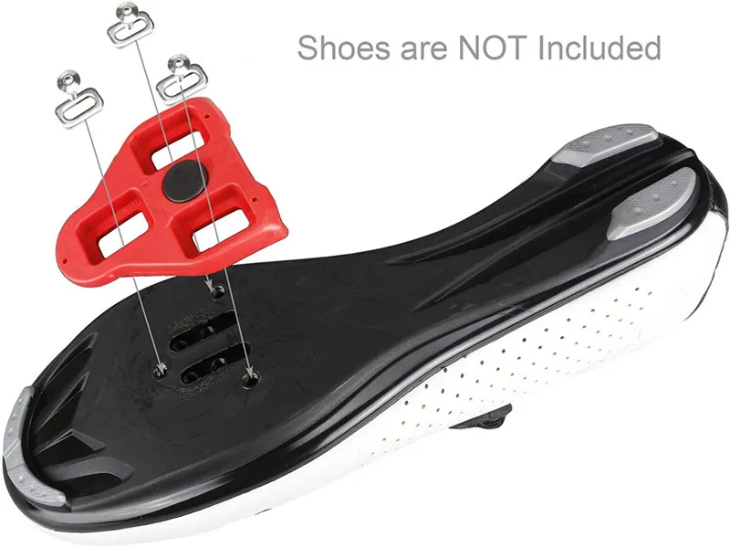 Bike Cleats For Mountain Bike and Road Bike,Bicycle Cleat Set for Peloton Indoor Cycling and Outdoor Cycling