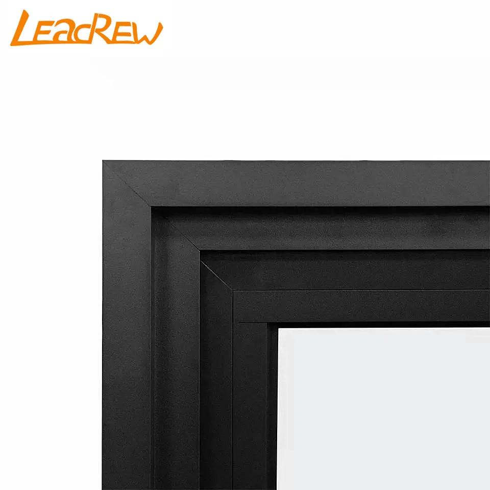 Commercial design customization aluminum frame awning windows top hung windows for hotel restaurant