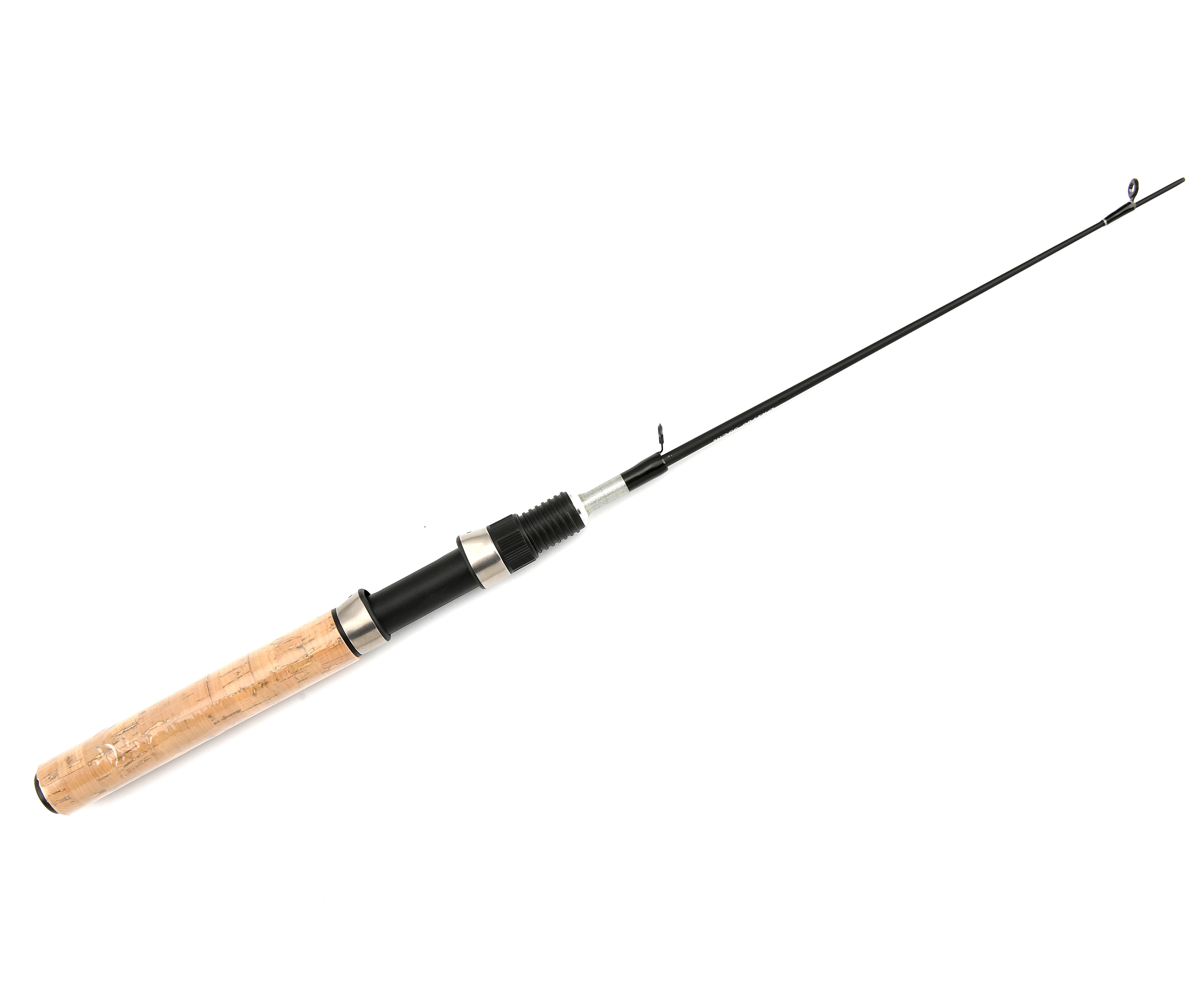 premium ice fishing rod from manufacture fiberglass tip cork handle fishing rod