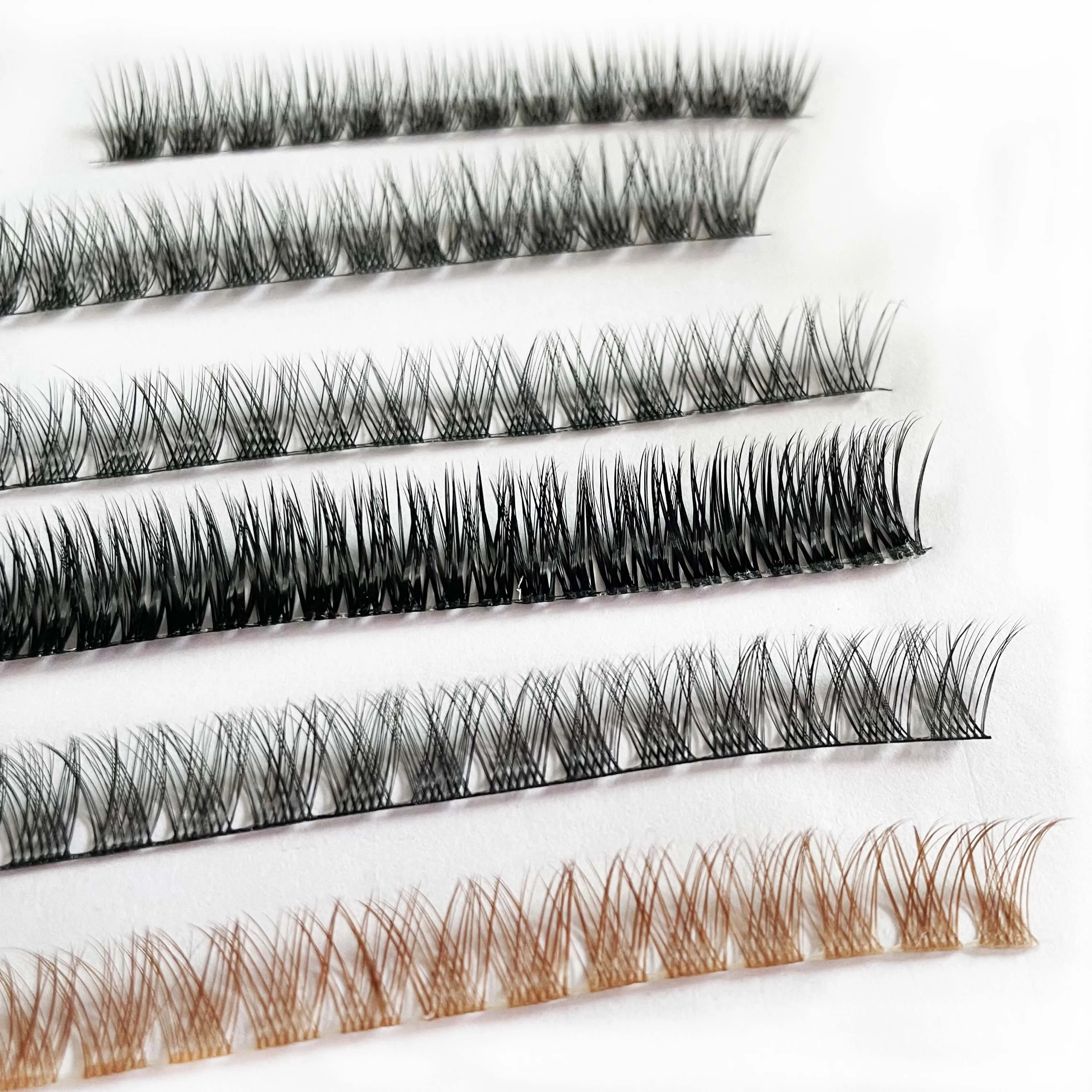 Medylashes Eyelash Extensions Kit Private Label Natural Cluster Lashes Kit Diy Lash Sealant And Bond Cluster Diy Ribbon Lashes