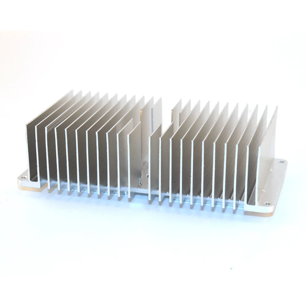IGBT liquid cooling heat sink block high power 360mm waterblock heatsink cooler aluminum water cooled cold plate for transistor