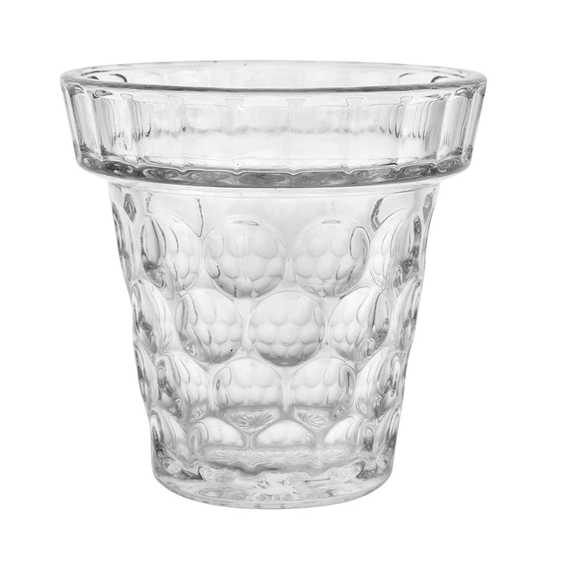 Large Clear Glass 40 Fl Oz Ice Cream Cone Shaped Coupe Dessert Bowls