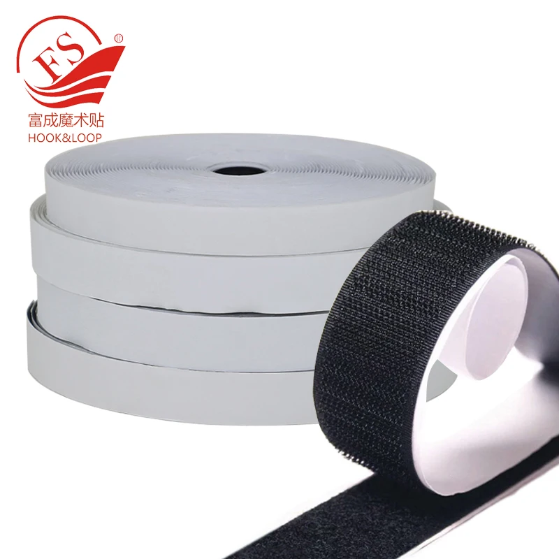 Self Adhesive Dots Hook Loop Tape Coins with Super Sticky Back