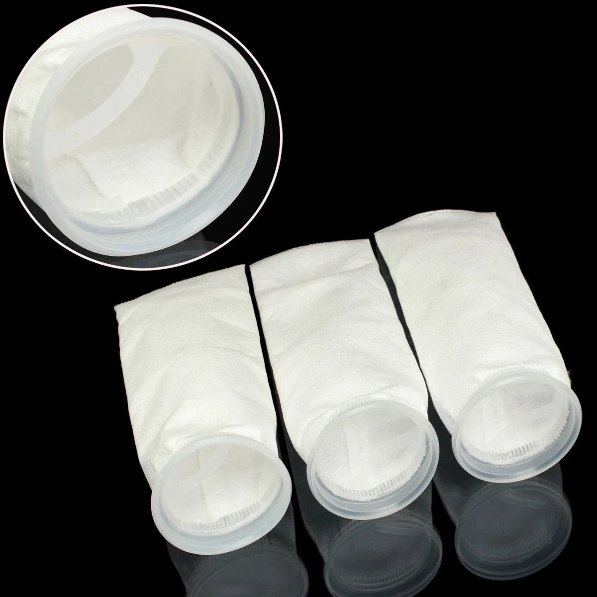 Zhilv pe pp liquid filter bag factory water purification filters with bag