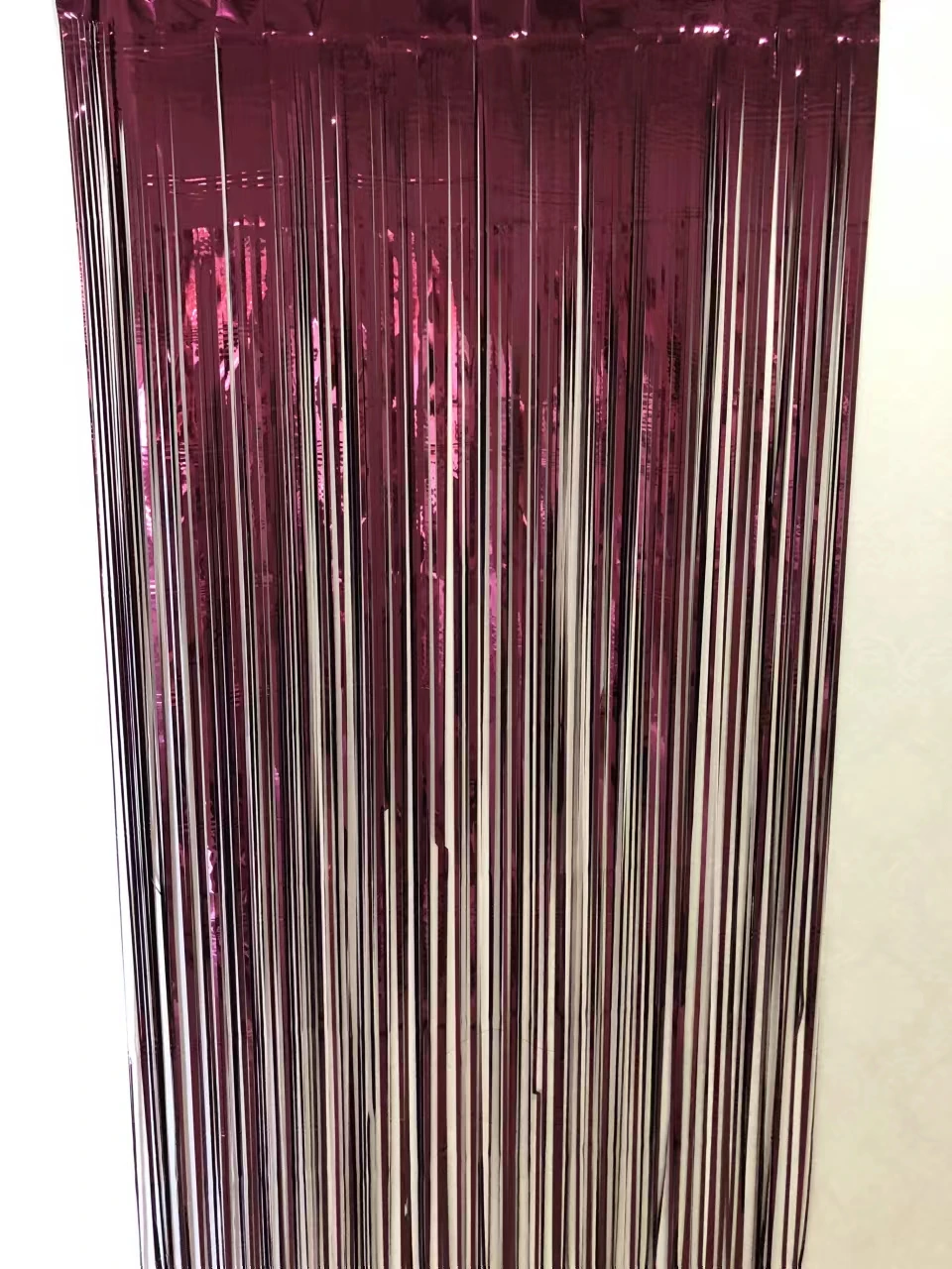 Metallic Tinsel Foil Fringe Curtains for Party Photo Backdrop Wedding Decor M-123