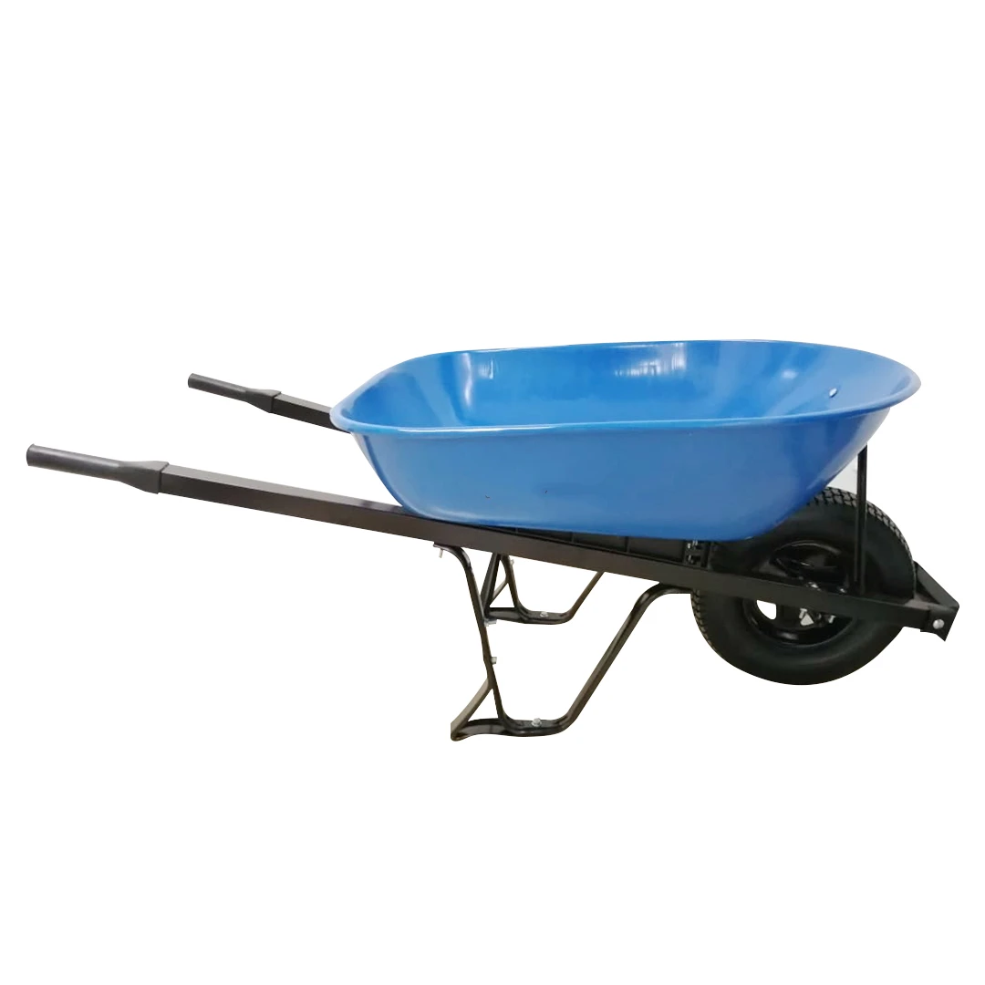 Truper model Wheelbarrow 5.5ft (80 Liters), with puncture-proof polyurethane wheel