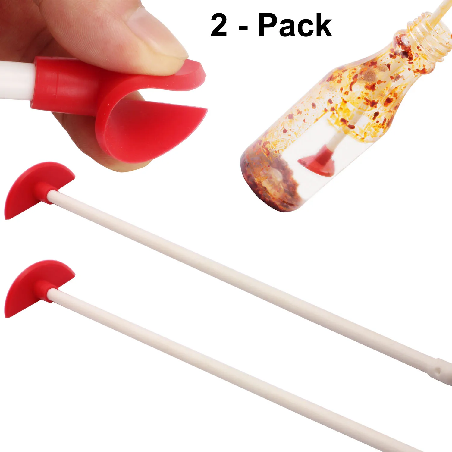 Amazon top seller silicone bottle scraper home use with bpa free  silicone lastest drop spatula