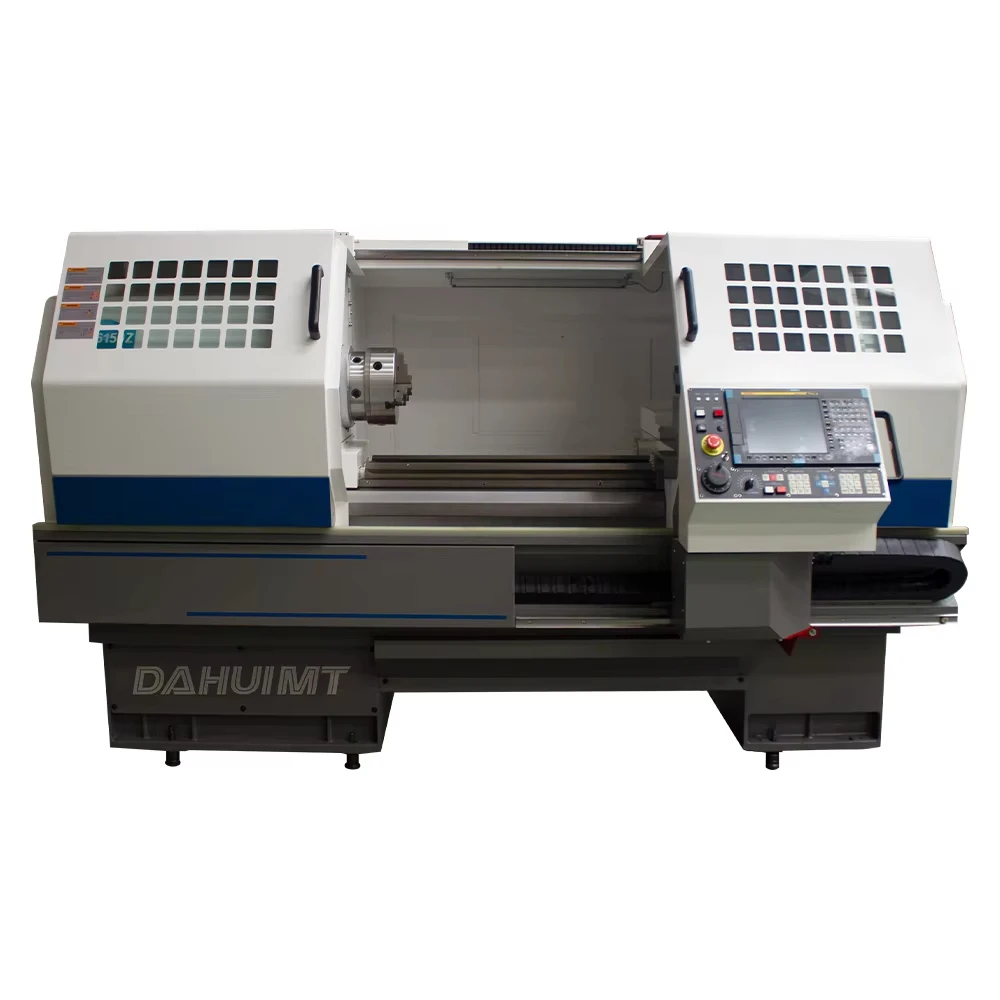 DHCK6140i токарный станок с плоской кроватью, ЧПУ, Индивидуальный размер, система GSK, гидравлический патрон