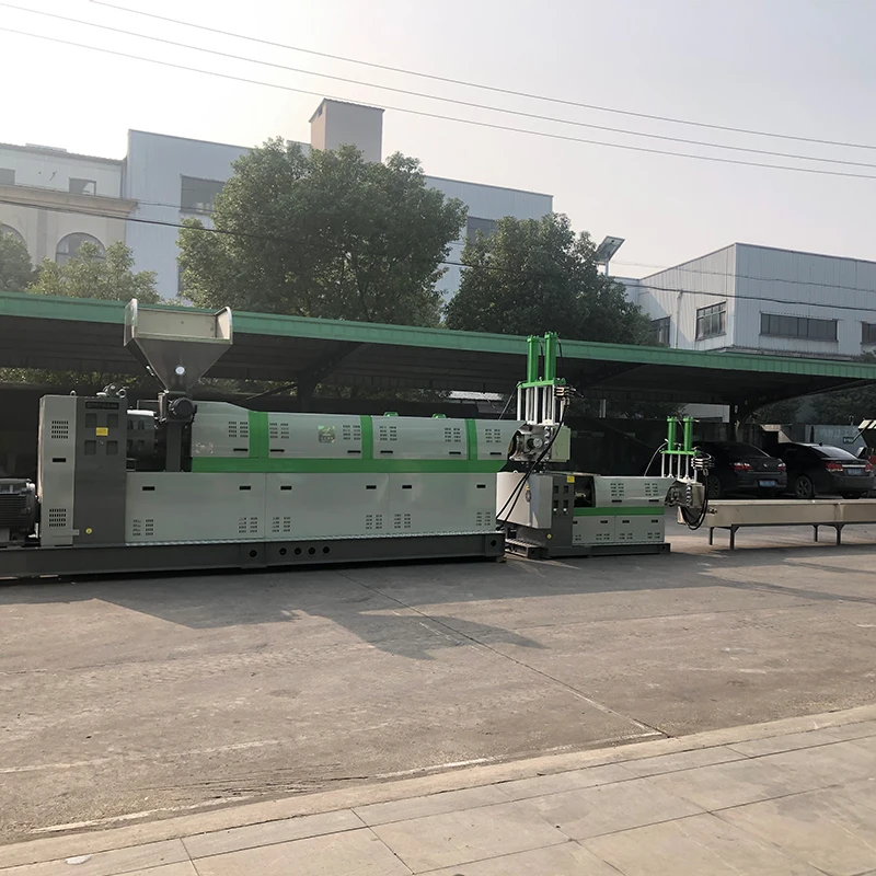 Plastic Recycling pelletizer Rigid PP PE ABS PVC Granulating Line Plastic Granule Raw Material making Machine with CE