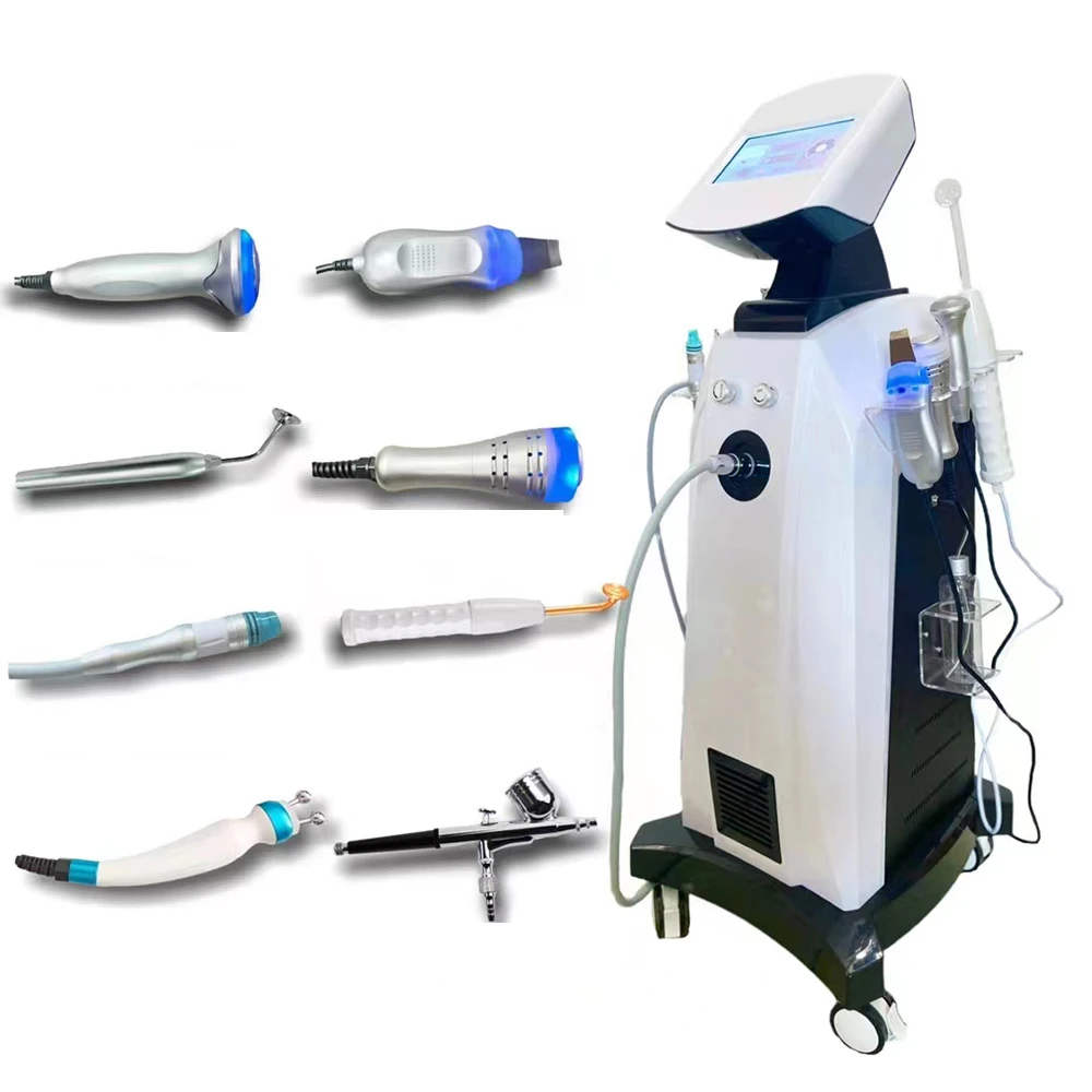 2024 New Face Cleaning 8 In 1 Hydra Microdermabrasion Facial Machine facials Peel Hidro Aqua Machine