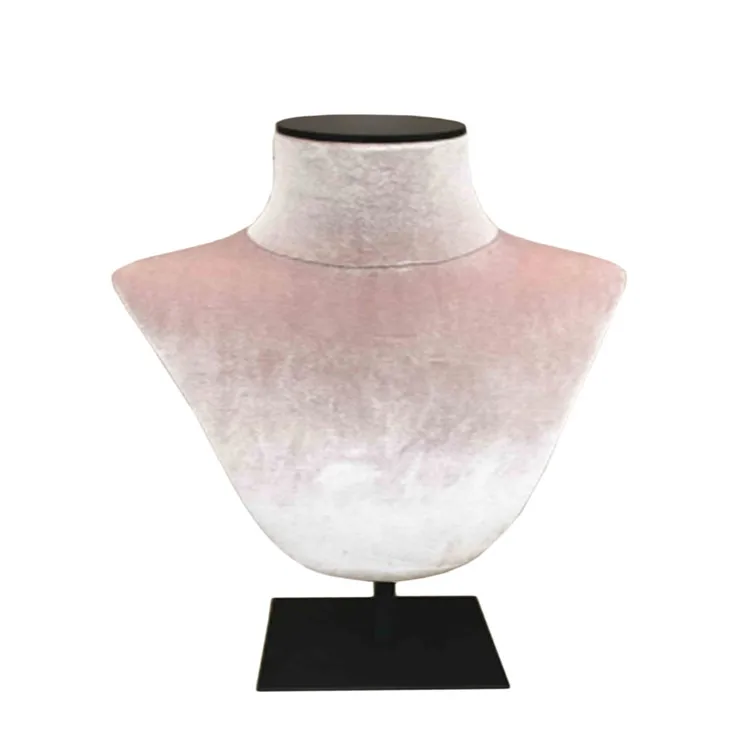 
wholesale fashion blue mannequin dress necklace jewelry display scarf bust stands holders 