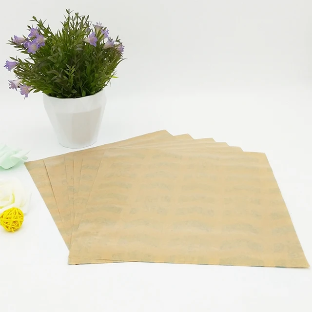 
Customized Printed Sandwich Wrapping Paper Coated Packaging Brown Kraft Paper sheet 