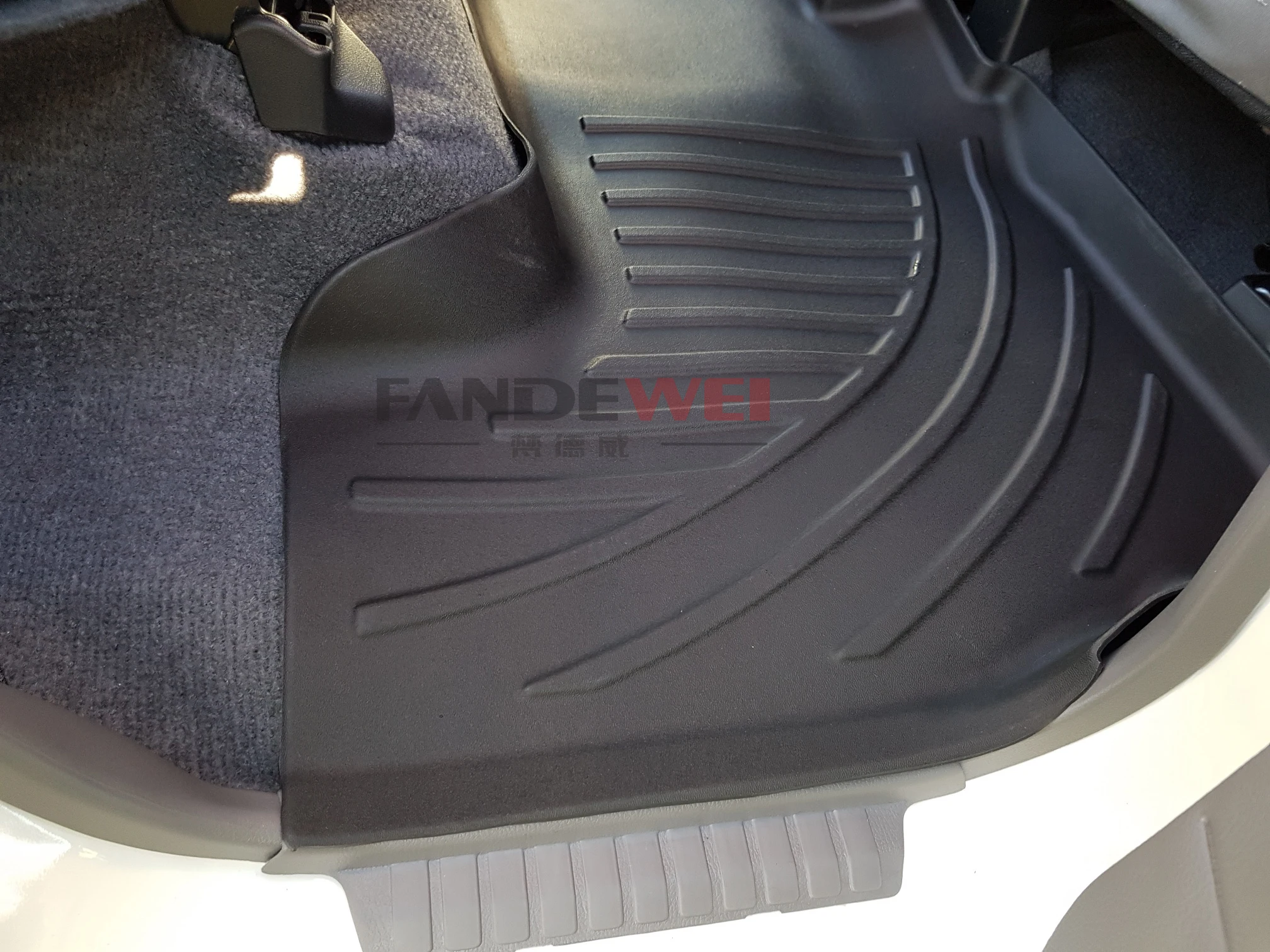 TPE TPV 5D Waterproof Left Hand Driving Automatic Car Floor Mat For Toyota FJ Cruiser LC100 150 200 300