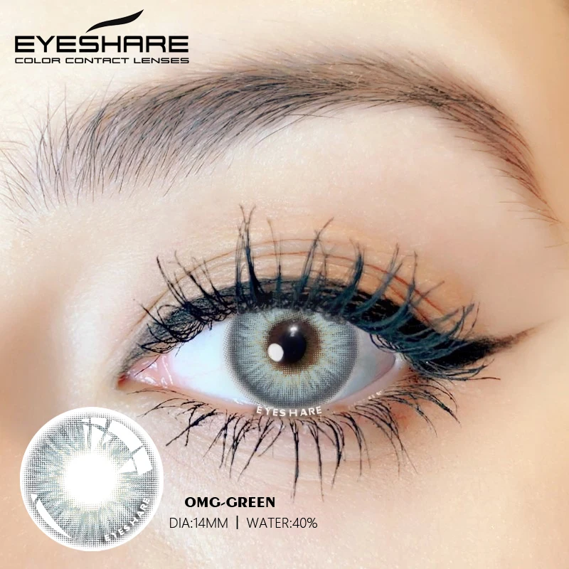 EYESHARE OMG Series Colored Contacts Lens Brown Contact Lenses Contact Lenses for Eyes