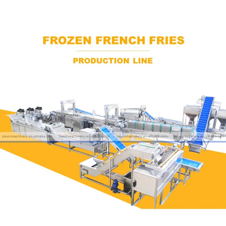 High Quality French Fries Chicken Nuggets Processing Making Machine Production Line On Sale