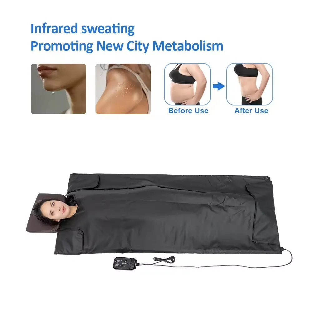 Doris TruFit Beauty Machine Professional Body Wrap Heating Blanket Far Infrared Sauna Blanket for weight loss and detox