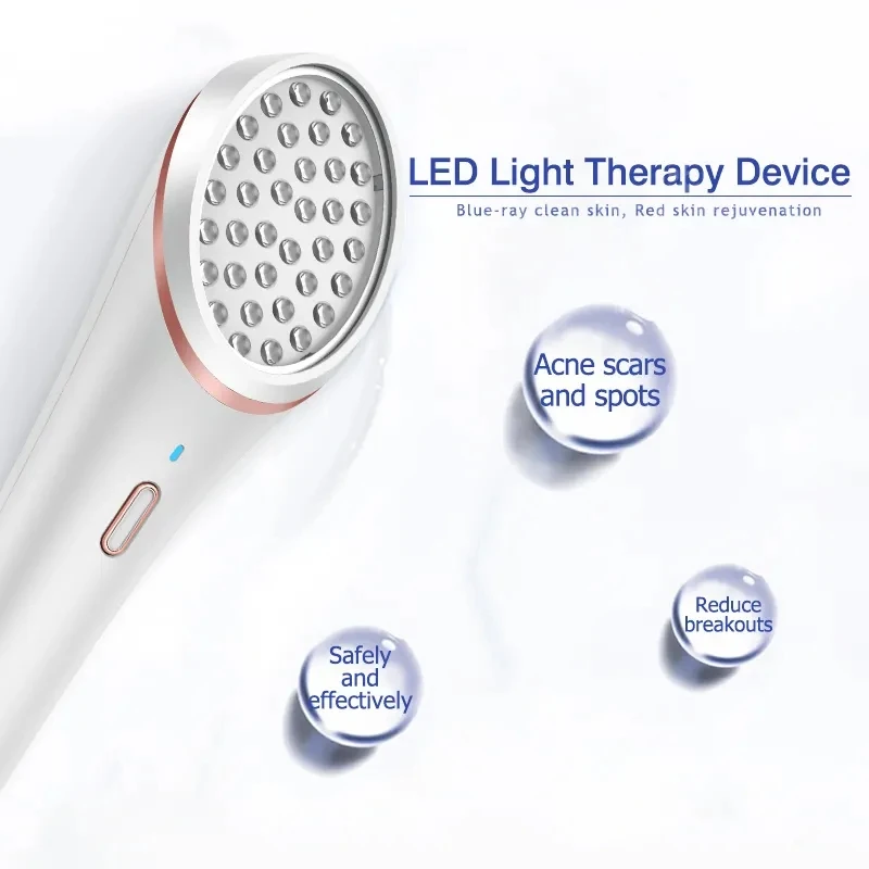 Led Light Therapy Device Acne Scars Home Use Portable Beauty Equipment Led Light Therapy Anti-Aging Red Light Therapy Machine