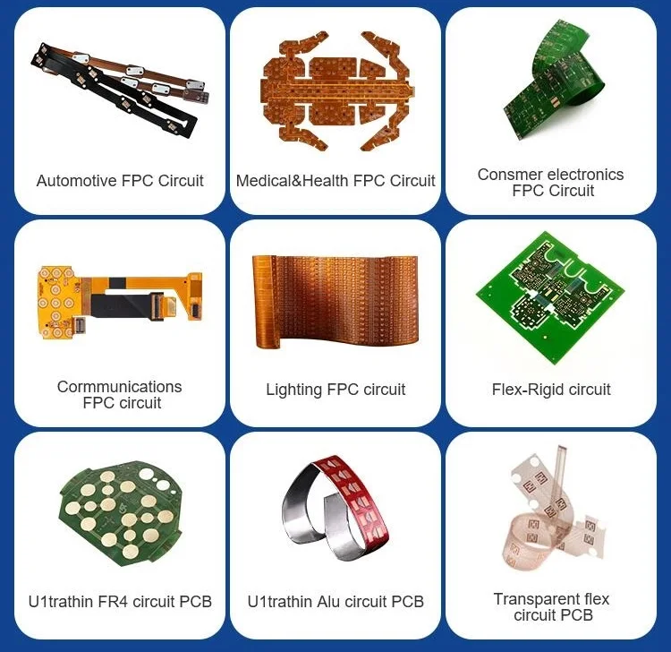 FPCB Flex FPC печатная плата PCB гибкое