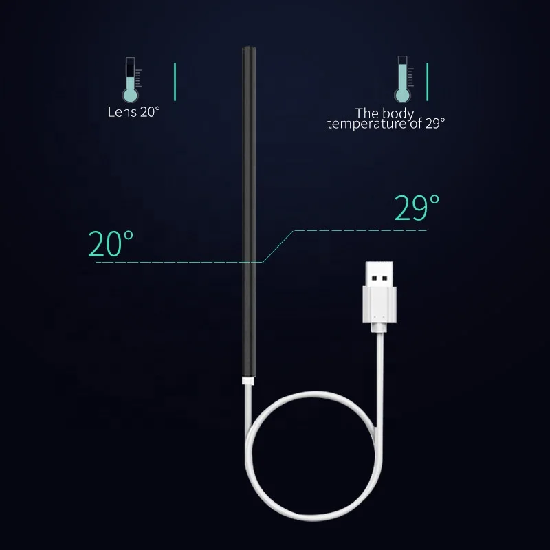 OTG 5.5mm Smart Visual Earpick Endoscope Spoon Ear Cleaner Camera Otoscope