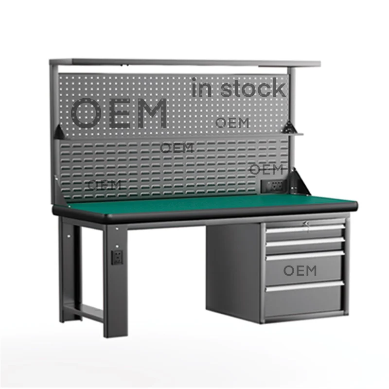 Professional industrial heavy duty workbench anti-static workbench workshop tool cabinet multi-functional workshop garage