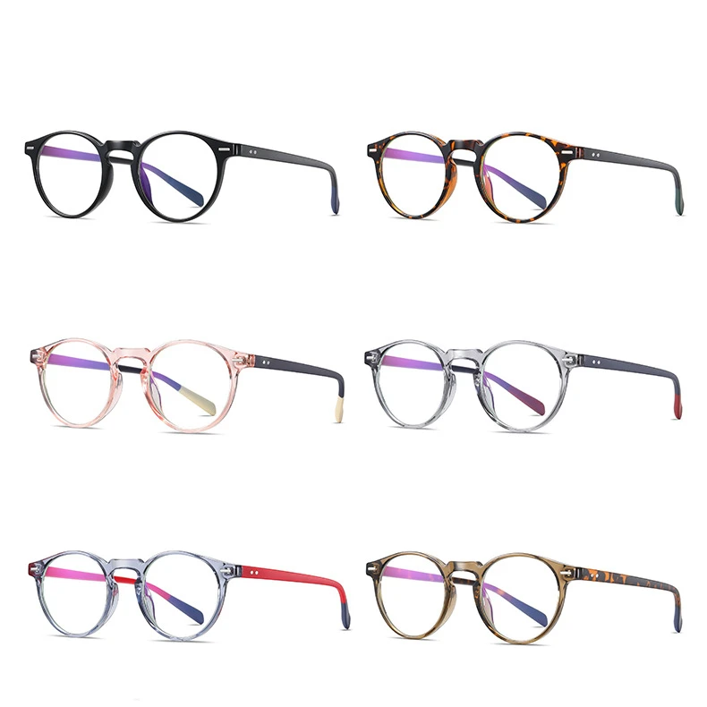 
Luxury Classic Round Clear Frames Anti Blue Light Ray Screen Protector Optical Eyeglasses Glasses 