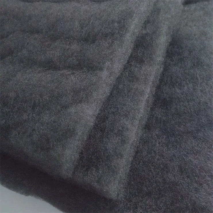 antibacterial nonwoven graphene fiberfill batting wadding filling material for blanket pillow home textile