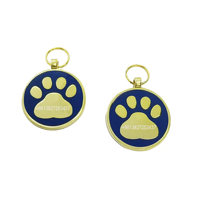 Личные идентификационные бирки для щенков, собак, кошек с гравировкой