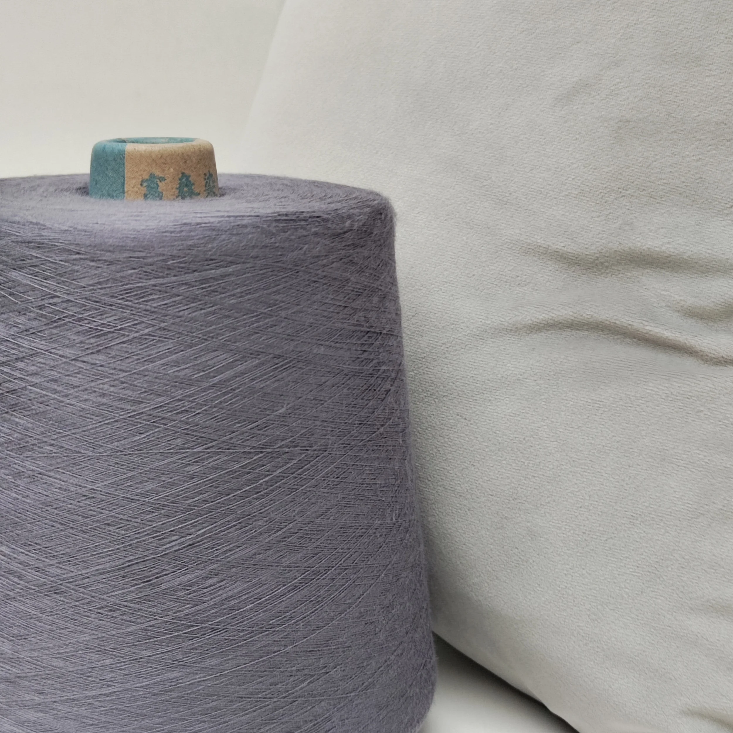 Grey High-quality Bamboo Fiber Yarn for Knitting for Weaving Hot Sale 20s 21s 30s 32s 40s