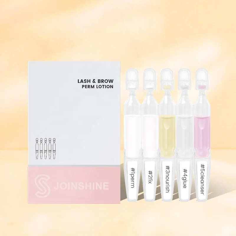 Cysteamine HCL lash & brow lift kit Thioglycolic Acid free Cysteamine HCL 5-8min diy lash lift kit eyelash and brow lift kit