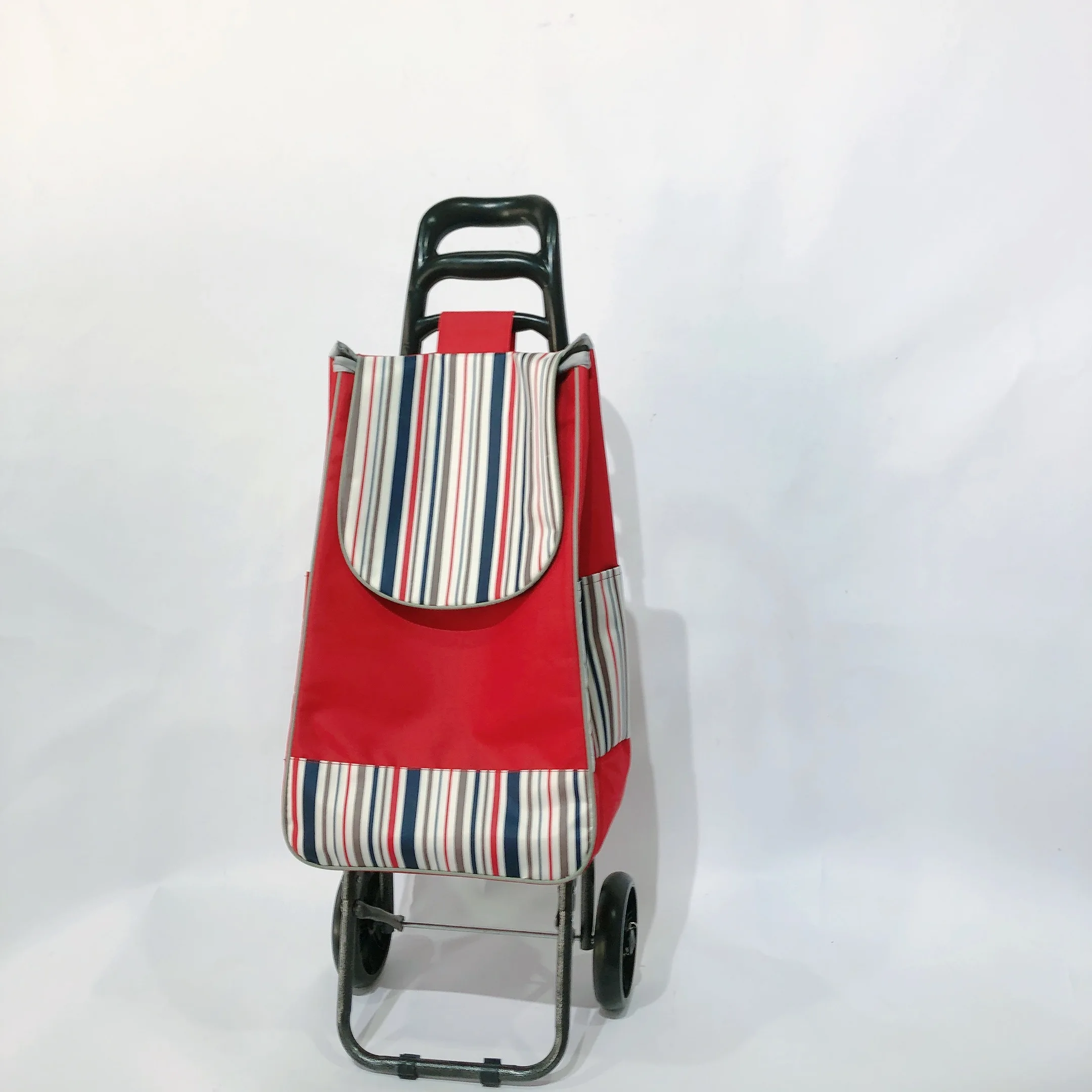 Customizable logo Reusable shopping cart Portable foldable grocery shopping cart for home use,shopping trolley bags
