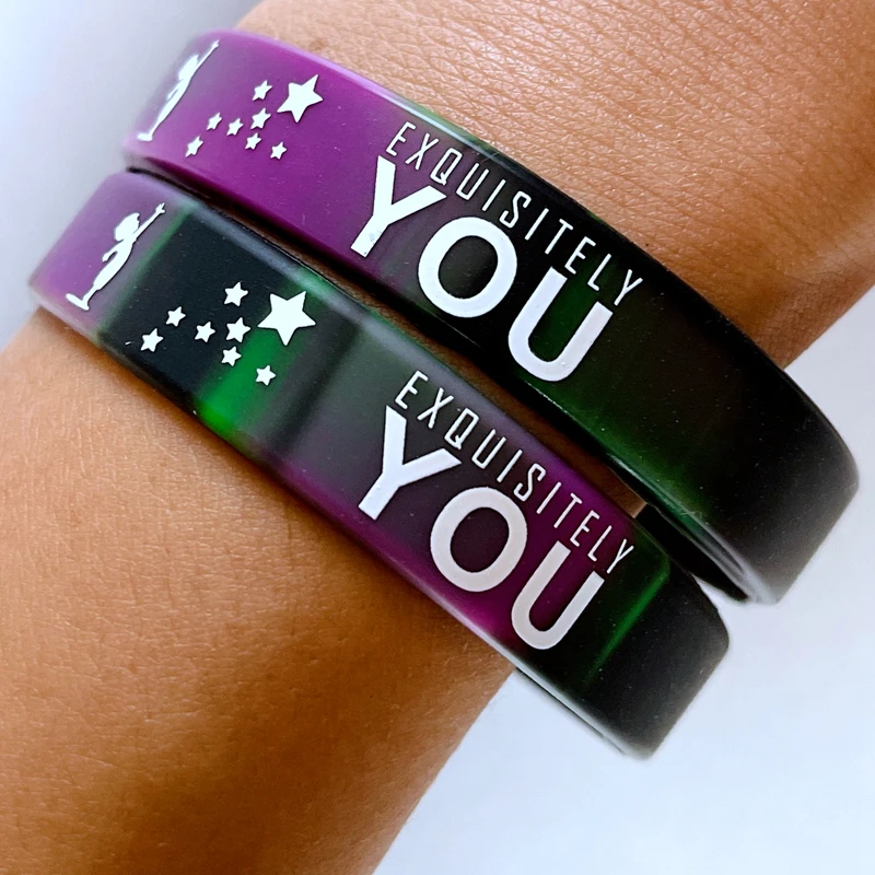 Дешевый силиконовый браслет с принтом логотипа на заказ