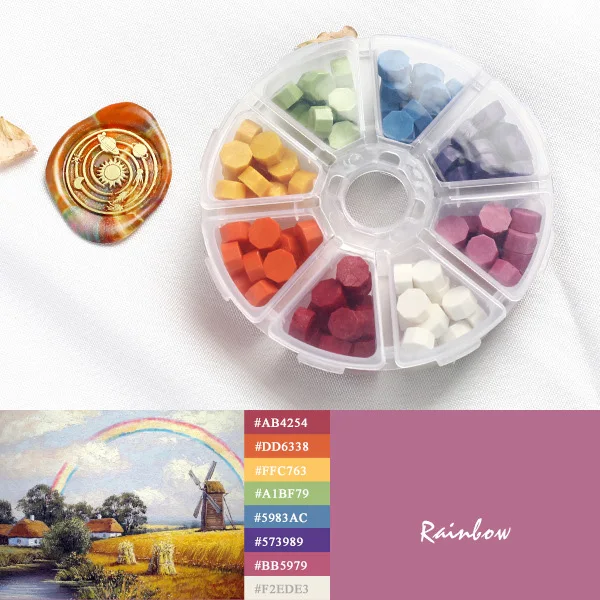 Wholesale Luxury Self-Adhesive 3D Envelope Stamps Seal Wax Bead For A Wax Seal Sets