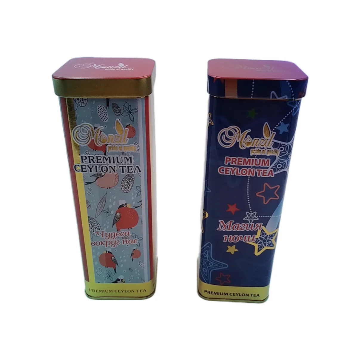 Packaging Metal Mini Portable Reasonable Recycled High Quality Tea Tin Seal Box