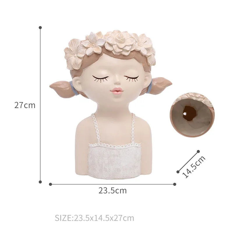 Nordic Ins Ceramic Vase Modern Girl Decoration Vase Household Flower Arrangement For Home Deco