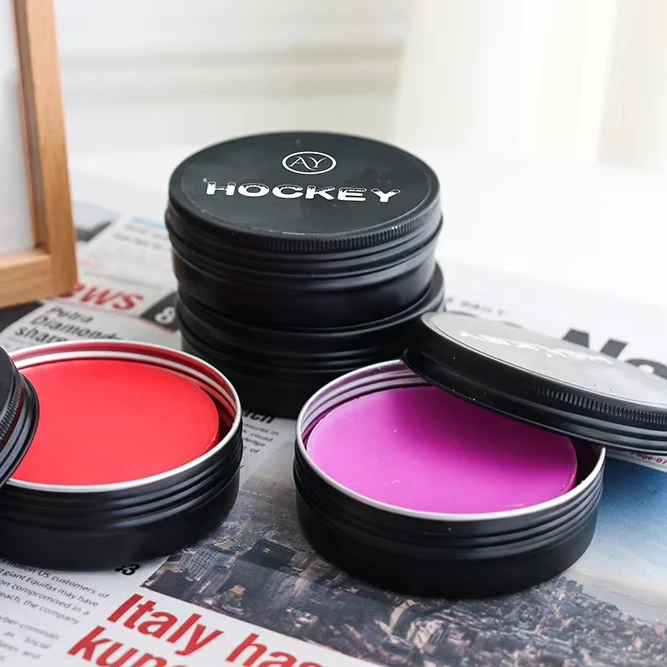Wholesale Tin Colours Sport Scented Wax Candles Hockey Stick Candles Wax