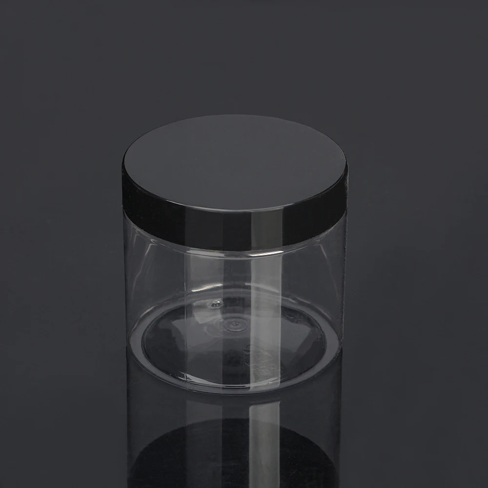 50Ml 100Ml 120Ml 150Ml 200Ml 4Oz Cosmetic Jar Clear Pet Plastic Cream Jar With Plastic Lid ointment jar