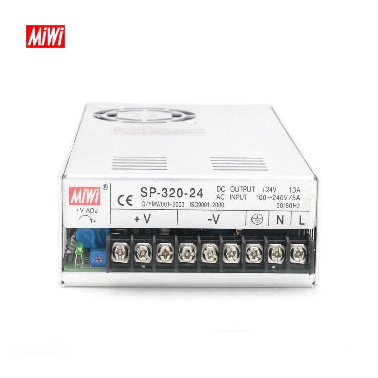 SP-320-12 Single Output PSU  PFC function 110V/220V AC to 12v dc switching power supply