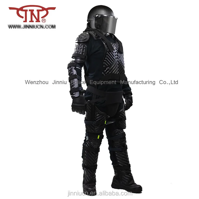 Riot gear full body protection with helmet riot suit